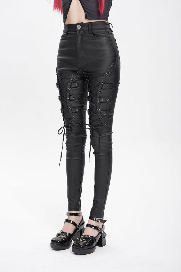 Devil Fashion corset leg goth fashion pants