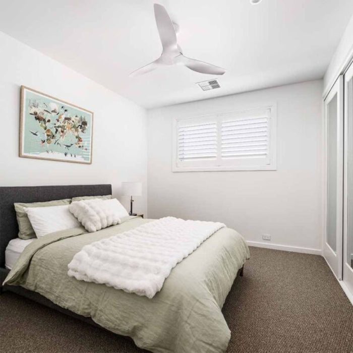 Lifestyle 1 Fanco Breeze 48'' (122cm) AC Ceiling Fan - White F0110/101B - The Blue Space