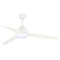 Fanco Breeze 52'' (132cm) AC Ceiling Fan with LED Light - White F0101/101B - The Blue Space