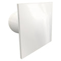 Fanco Dynamic 100mm Duct Square Exhaust Fan Gloss White W-EMVUDY11-GWH - The Blue Space
