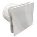 Fanco Dynamic 150mm Duct Square Exhaust Fan Gloss White W-EMVUDY13-GWH - The Blue Space