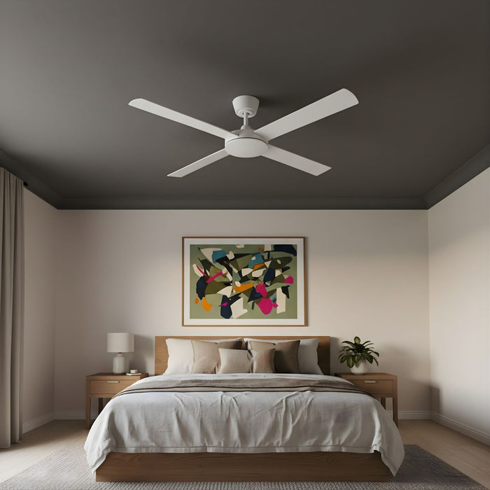 Lifestyle Fanco Eco Silent Pro 56'' (142cm) DC Ceiling Fan White F1140/101C - The Blue Space