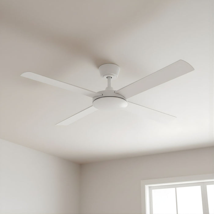Details Fanco Eco Silent Pro 56'' (142cm) DC Ceiling Fan White F1140/101C - The Blue Space