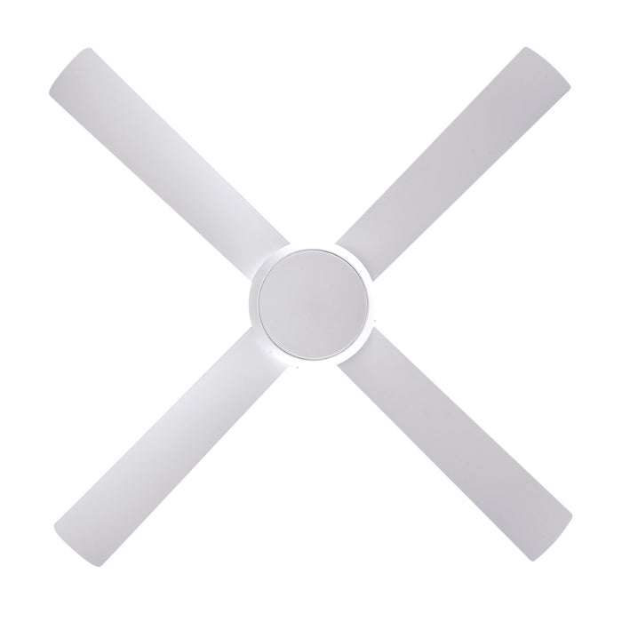Details FFanco Eco Silent Pro 56'' (142cm) DC Ceiling Fan with LED Light - White  F1141/101C - The Blue Space