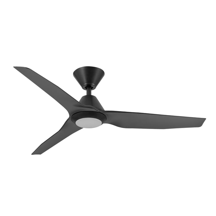 Fanco Infinity-iD v3 48'' (122cm) DC Ceiling Fan with LED Light Black F8001/202C - The Blue Space