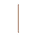 Fienza Empire Slim Vertical Heated Towel Rail 60 x 900mm Brushed Copper 889900CO - The Blue Space