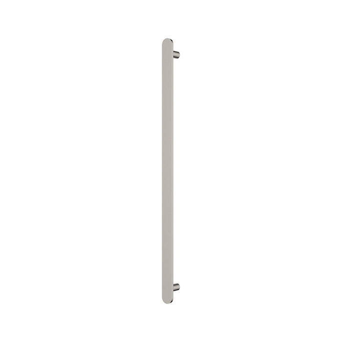 Fienza Empire Slim Vertical Heated Towel Rail 60 x 900mm Brushed Nickel 889900BN - The Blue Space