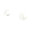 Fienza Kaya Round Wall Taps Matte White 338104MW-LF - The Blue Space