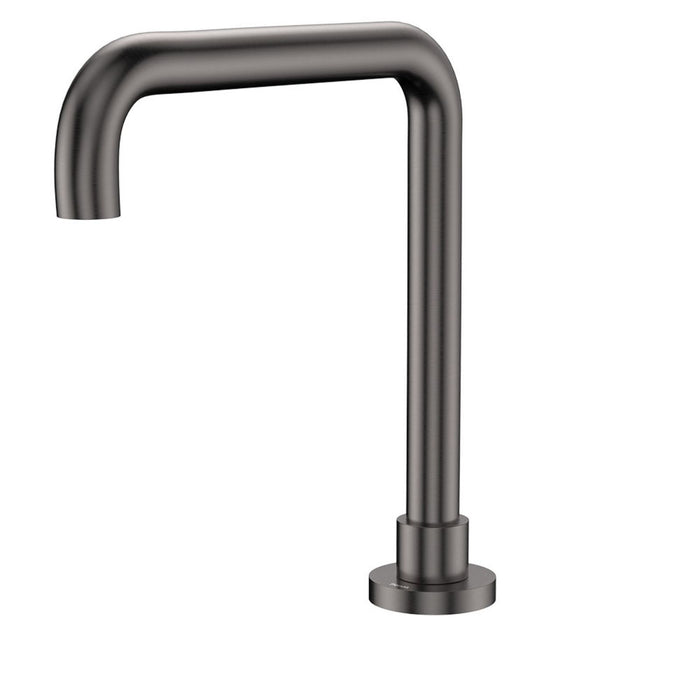 Fienza Kaya Squareline Hob Outlet Gun Metal 228123GM-LF - The Blue Space