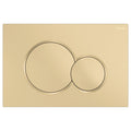 Fienza Sigma Round Button Flush Plate - Urban Brass