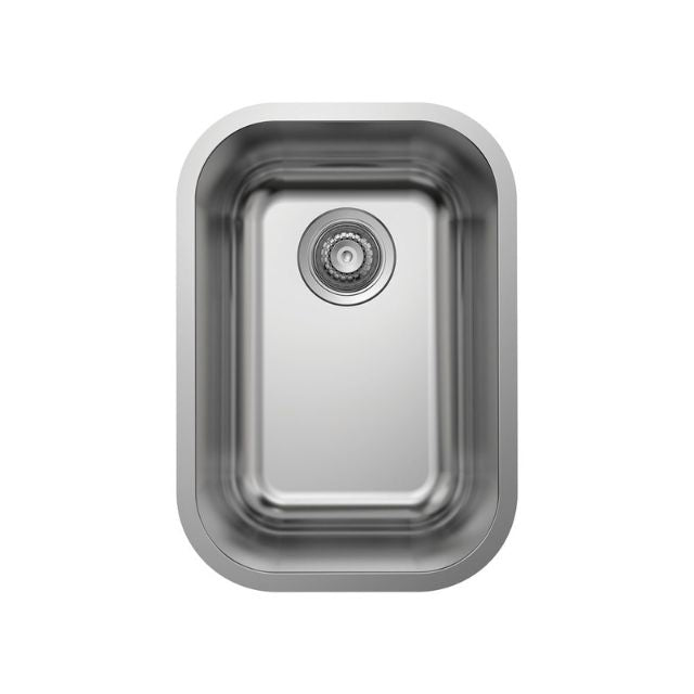 Fienza Tiva 345 Kitchen Sink Single Bowl 22L NTH 345X495X180mm 68100 - The Blue Space