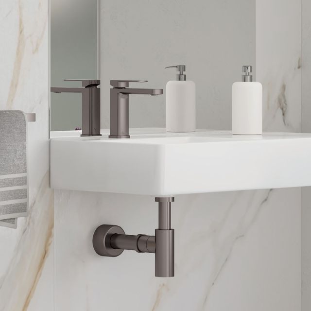 Lifestyle 1 Fienza Tono Basin Mixer Gun Metal 233103GM - The Blue Space