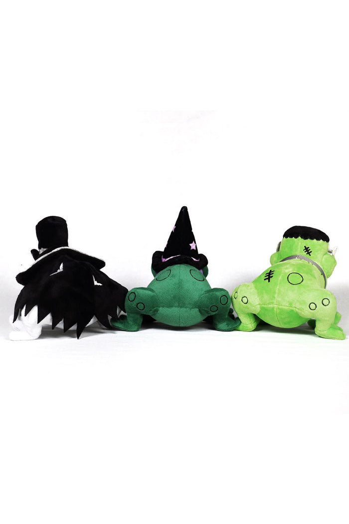 halloween frog plushies