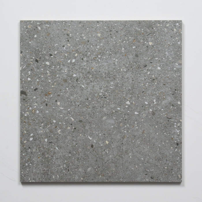 Single no Hand Frankie Light Grey Matte Porcelain Tile P3 300 x 300mm FRAPEM1 - The Blue Space