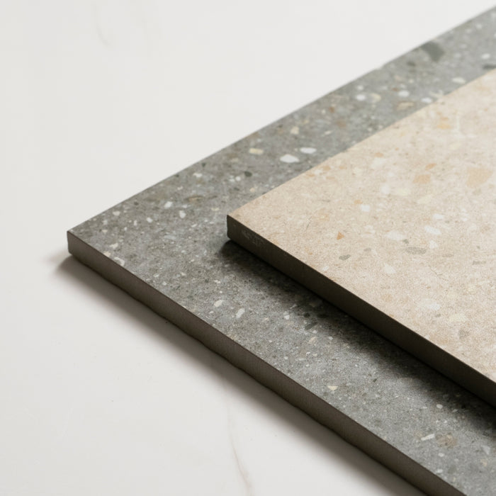 Variations Frankie Light Grey Matte Porcelain Tile P3 300 x 300mm FRAPEM1 - The Blue Space