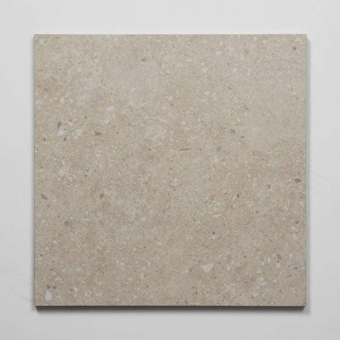 SIngle no Hand Frankie Vanilla Matte Porcelain Tile P3 300 x 300mm FRAWHM1 - The Blue Space