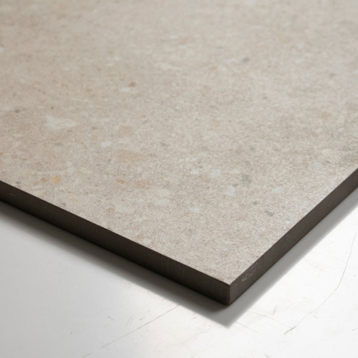 Oblique Frankie Vanilla Matte Porcelain Tile P3 300 x 300mm FRAWHM1 - The Blue Space