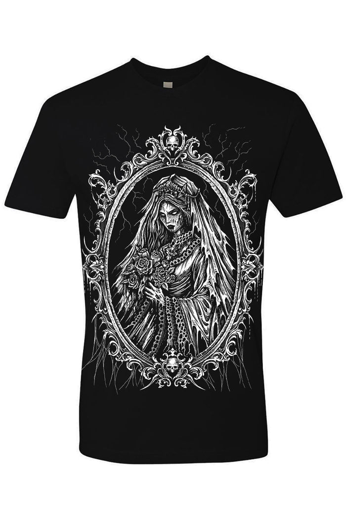 haunted mansion ghost bride t-shirt