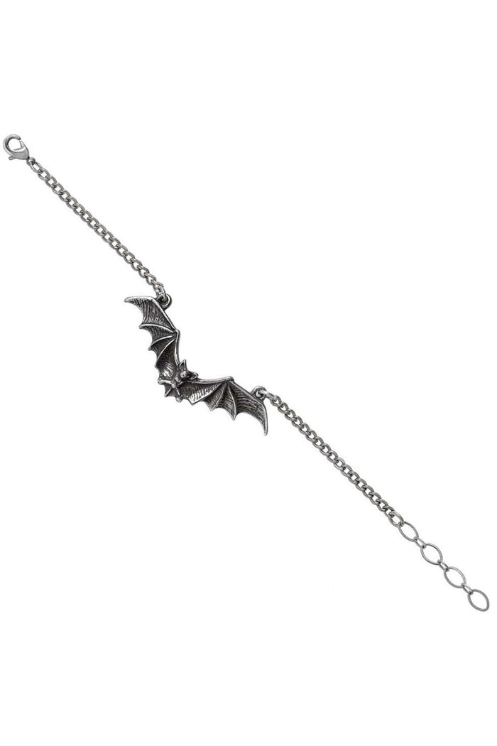 pewter bat bracelet