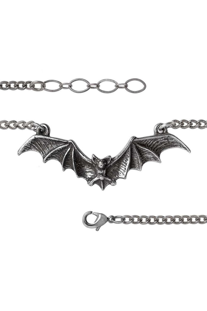 goth bat bracelet