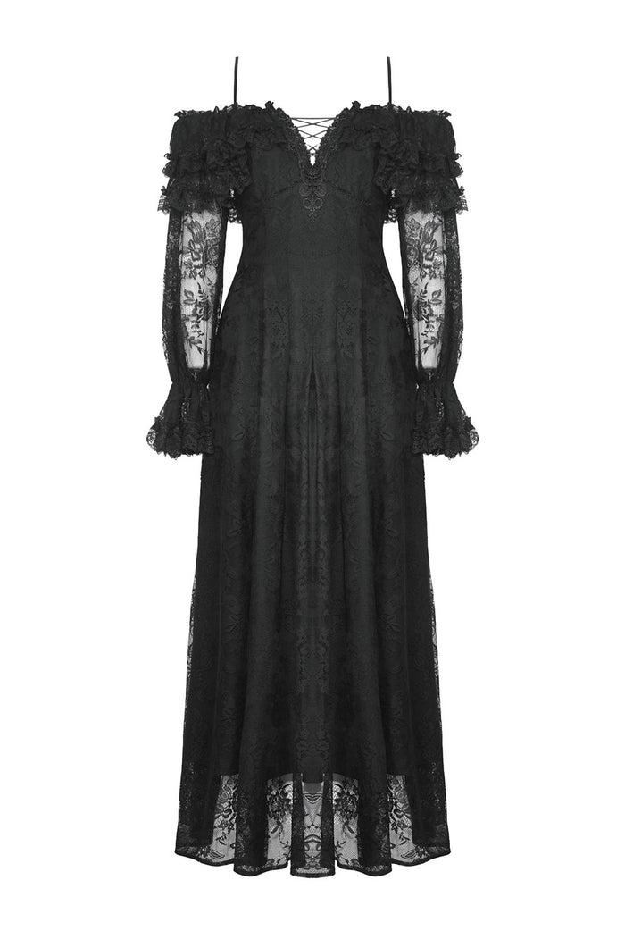 gothic long corset dress by dark in love