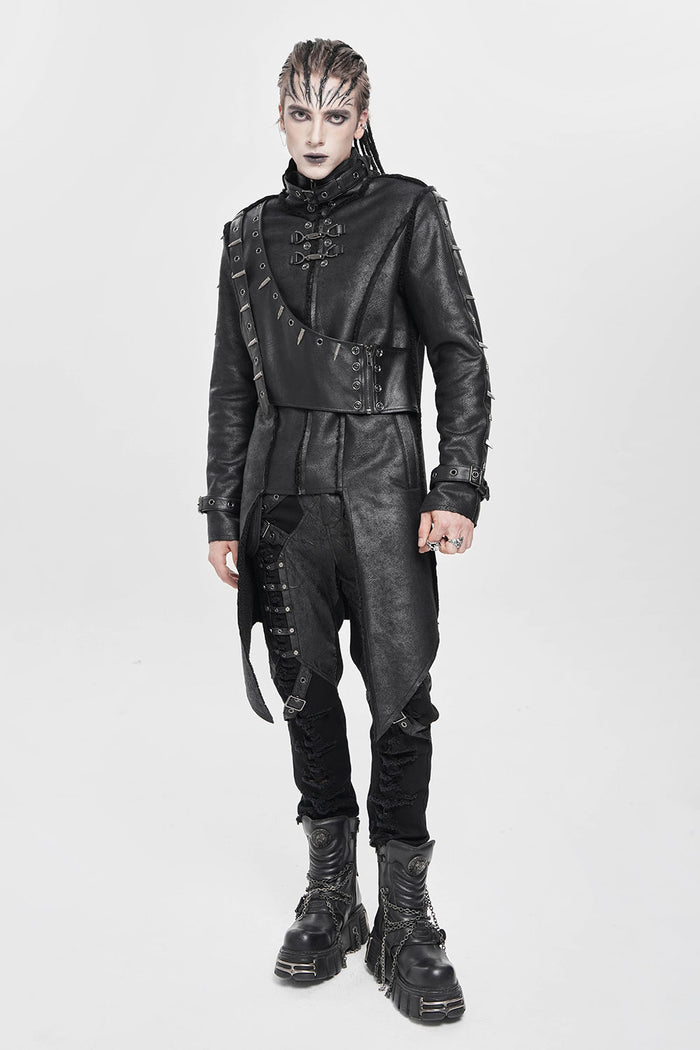 Mens spiked outerwear