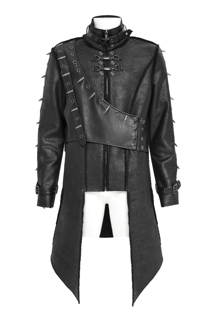 Spiked mens jacket