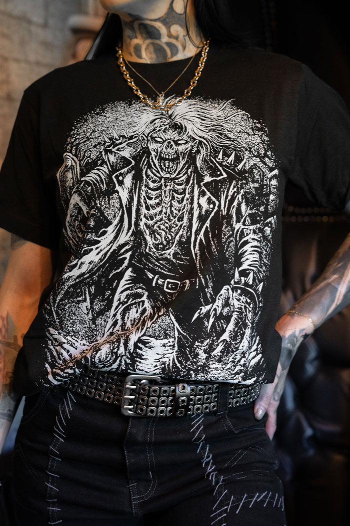 dark spooky horror zombie shirt