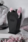 headstone makeup brush holder