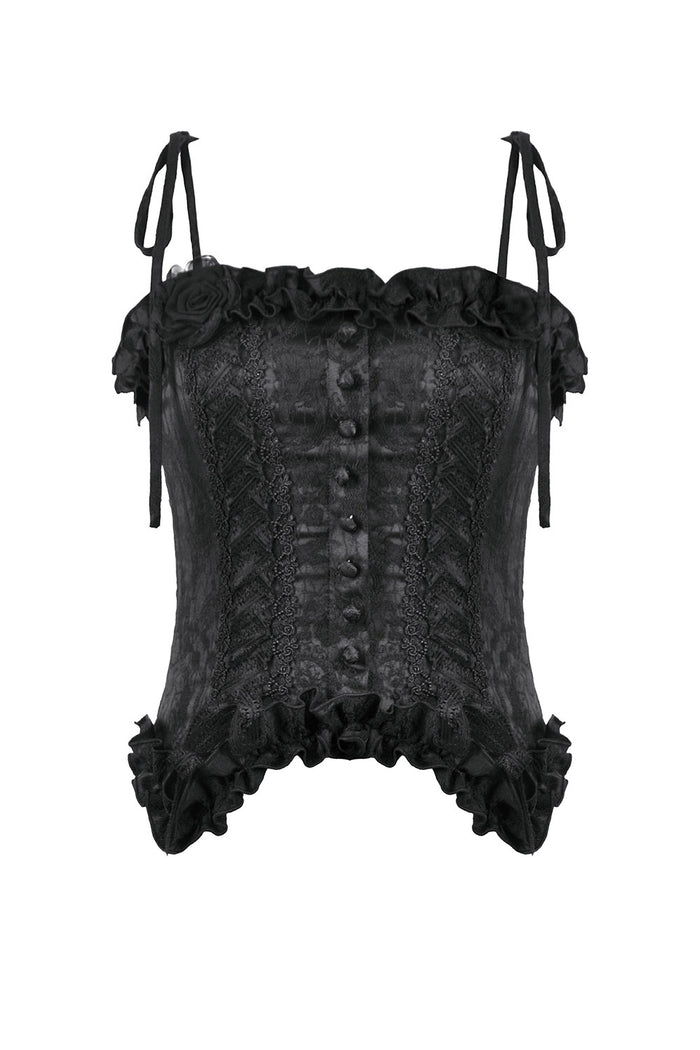 vintage goth inspired tank top