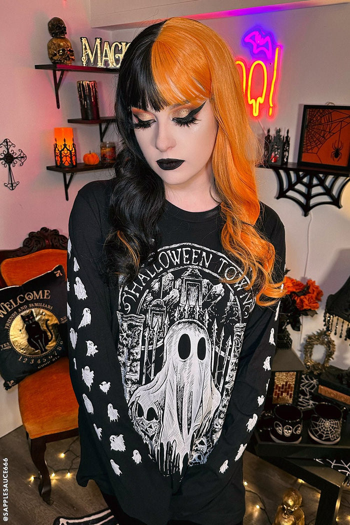 Long Sleeve w/ Ghosts / S