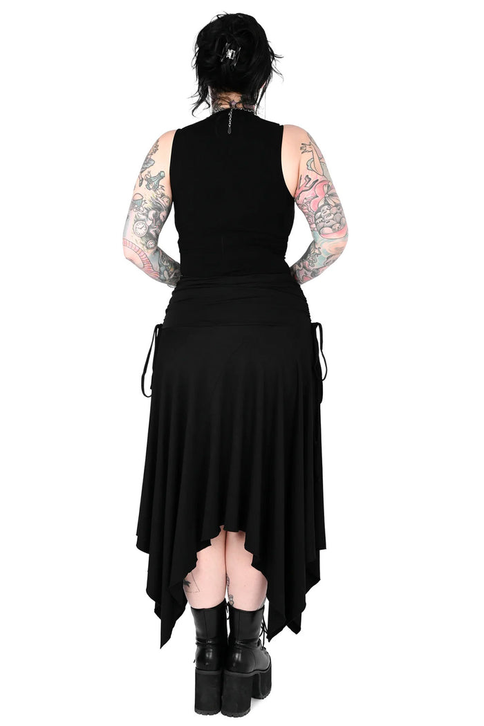 Foxblood Hazel Handkerchief Skirt for women available in plus sizes