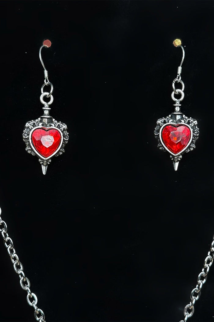 medieval goth earrings