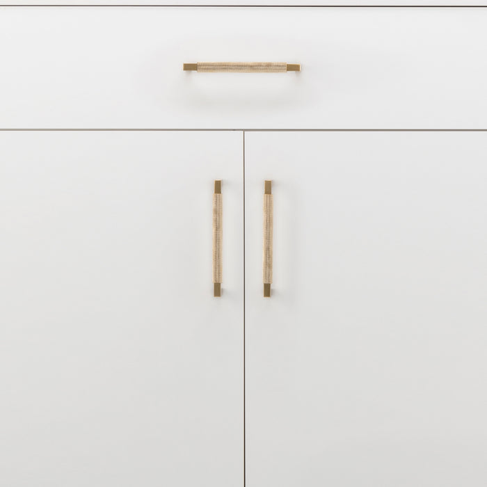 Iver Brunswick 160mm Cabinet Pull Handle Brushed Gold PVD 22110 - The Blue Space