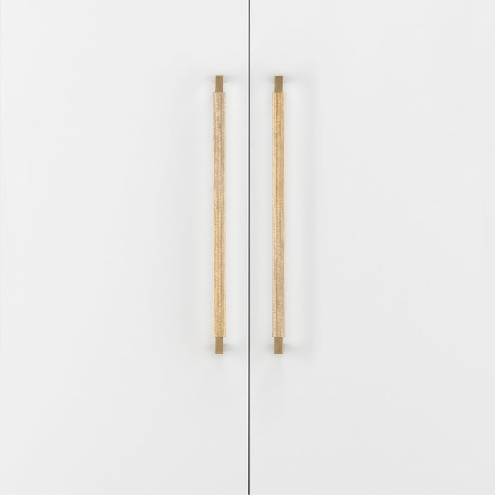 Lifestyle 2 Iver Brunswick 320mm Cabinet Pull Handle Brushed Gold PVD 22130 - The Blue Space