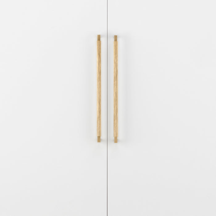 Lifestyle 2 Iver Brunswick 450mm Cabinet Pull Handle Brushed Gold PVD 22140 - The Blue Space