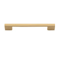Iver Cali 128mm Cabinet Pull Handle Brushed Brass SDG-0555 - The Blue Space