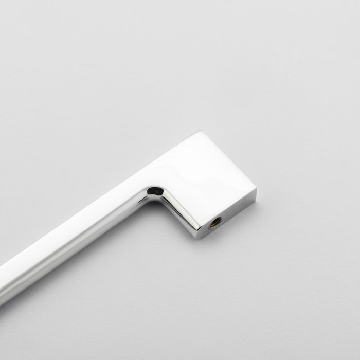 Detail1 Iver Cali 160mm Cabinet Pull Handle Polished Chrome SDG-0532 - The Blue Space