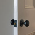 Lifestyle Iver Cambridge Knob Round Rose Passage Kit Matte Black  0203KPASS60 - The Blue Space