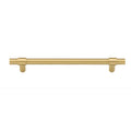 Iver Helsinki 160mm Cabinet Pull Handle Brushed Gold PVD 17153 - The Blue Space