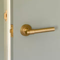 Project Image Iver Helsinki Lever Round Rose Passage Kit Brushed Brass 20626KPASS60 - The Blue Space
