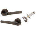 Iver Helsinki Lever Round Rose Passage Kit Signature Brass  20621KPASS60 - The Blue Space
