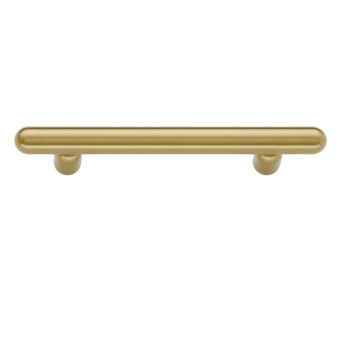 Iver Puerto 128mm Cabinet Pull Handle Brushed Gold PVD 24030 - The Blue Space