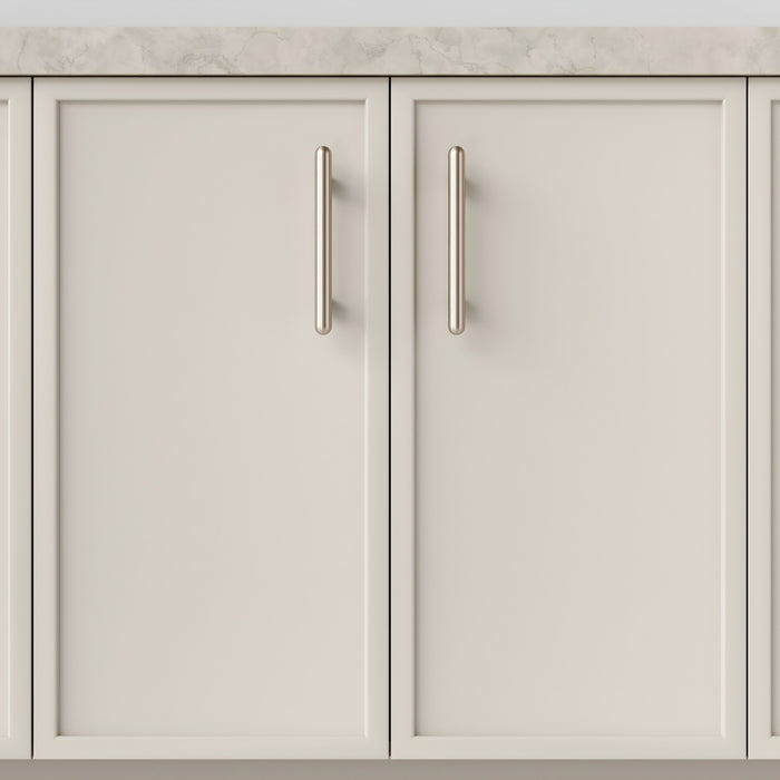 Hero Iver Puerto 128mm Cabinet Pull Handle Satin Nickel 24035 - The Blue Space