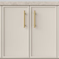 Hero Iver Puerto 160mm Cabinet Pull Handle Brushed Gold PVD 24040 - The Blue Space