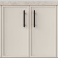 Hero Iver Puerto 160mm Cabinet Pull Handle Matte Black 24043 - The Blue Space