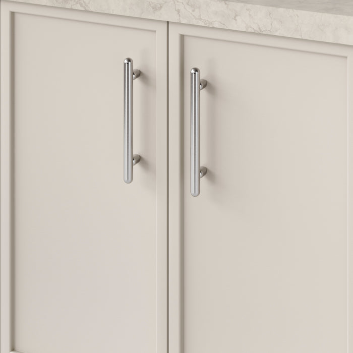 Detail1 Iver Puerto 160mm Cabinet Pull Handle Polished Chrome 24044 - The Blue Space