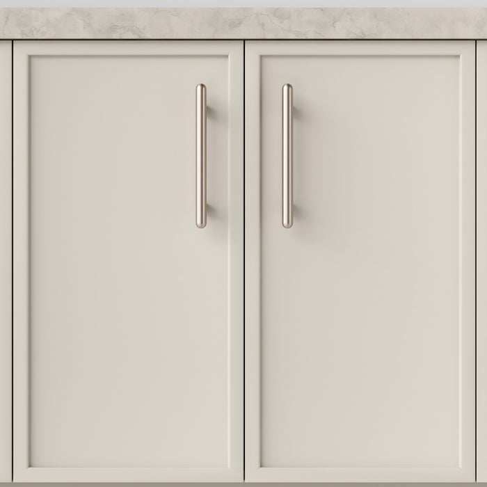 Hero Iver Puerto 160mm Cabinet Pull Handle Satin Nickel 24045 - The Blue Space