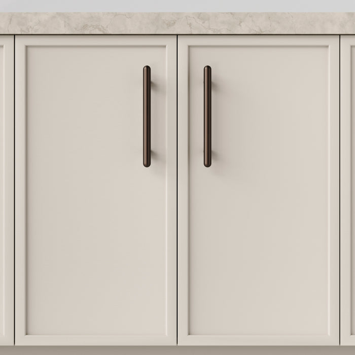 Hero Iver Puerto 160mm Cabinet Pull Handle Signature Brass 24042 - The Blue Space