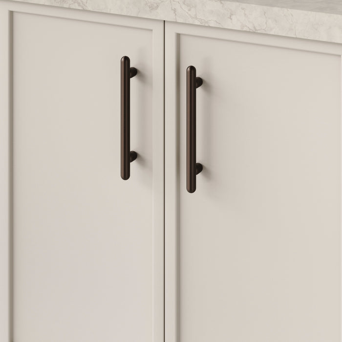 Detail1 Iver Puerto 160mm Cabinet Pull Handle Signature Brass 24042 - The Blue Space